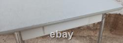 50s Dining Table Vintage Kidney Table Chrome Retro Kitchen Table Resopal Table