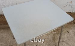 50s Dining Table Vintage Kidney Table Chrome Retro Kitchen Table Resopal Table