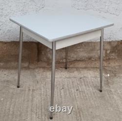 50s Dining Table Vintage Kidney Table Chrome Retro Kitchen Table Resopal Table
