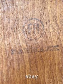 5 HANS WEGNER HEART CHAIRS FOR FRITZ HANSEN -vintage retro kitchen dining Danish