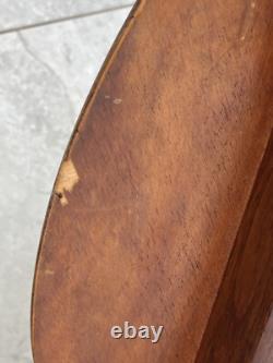 5 HANS WEGNER HEART CHAIRS FOR FRITZ HANSEN -vintage retro kitchen dining Danish