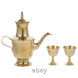 5 Sets Offering Spirits Cup Copper Retro Kitchen Decor