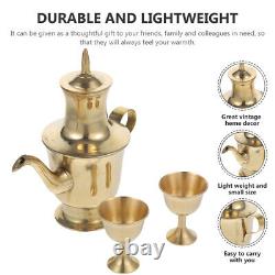 5 Sets Offering Spirits Cup Copper Retro Kitchen Decor