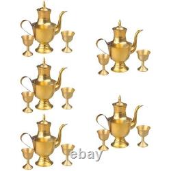 5 Sets Offering Spirits Cup Copper Retro Kitchen Decor