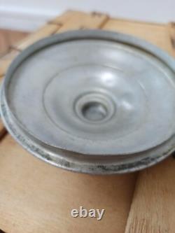 5 Vintage Retro Antique French Kitchen Nesting Aluminium Cannisters Art Deco