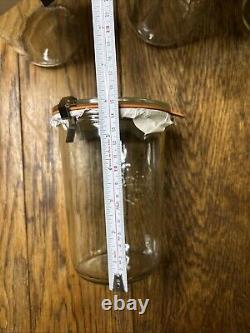5x Weck Large Jar And Rundrand Glas 100 Lid 15cm Tall By 11cm Wide New