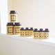 60s Set Of 9 Vintage Storage Jars East German Pneumant Gdr Retro Lidded Jars