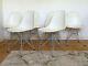 6 Genuine Charles Eames Dsr Chairs For Vitra Retro Vintage Kitchen Dining