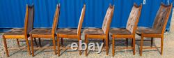 6 Teak Mcintosh Dining Chairs Mid Century Retro Vintage 1970s FREE Delivery