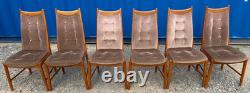 6 Teak Mcintosh Dining Chairs Mid Century Retro Vintage 1970s FREE Delivery