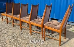 6 Teak Mcintosh Dining Chairs Mid Century Retro Vintage 1970s FREE Delivery