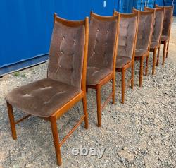6 Teak Mcintosh Dining Chairs Mid Century Retro Vintage 1970s FREE Delivery