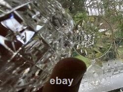 6 VINTAGE BRIERLEY HILL WINE (6) LEAD CUT CRYSTAL McKENZIE PAT. BOX
