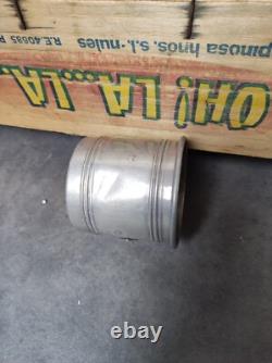 6 Vintage Retro Antique French Kitchen Nesting Aluminium Cannisters Art Decor