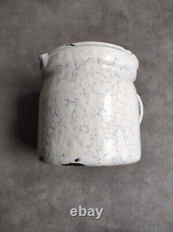 6 Vintage Retro Antique French Kitchen Nesting Enamel Cannisters Metal Art Decor
