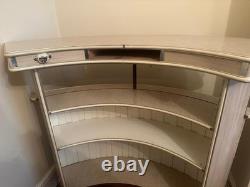 70s semi circular vintage cocktail bar