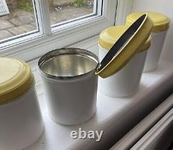 8 TALA Vintage Kitchen Storage Tins