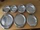 Amc 18/10 Stainless Steel Serving Dishes Bowls Platters 7 Piece Vintage Italy