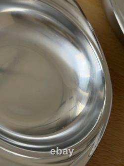 AMC 18/10 Stainless Steel Serving Dishes Bowls Platters 7 Piece Vintage Italy AMC 18/10 Stainless Steel Serving Dishes Bowls Platters 7 Piece Vintage Italy