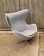 Arne Jacobsen Style Egg Chair 50s 60s 70s Vintage Danish Mid Century Heals Retro