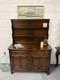 A Vintage Ercol Old Colonial Dresser Two Drawers Cupboards Plate Rack Kitchen St