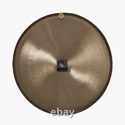 Antique Brass Round Wall Clock Vintage Wall Mounted Clock Kitchen Living Room