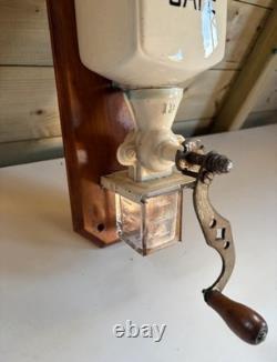 Antique Coffee Grinder mill kitchen Kaffeemühle malino retro country vintage old
