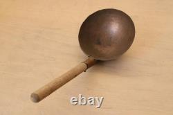 Antique Copper Ladle Showa Vintage Retro Kitchen Decor
