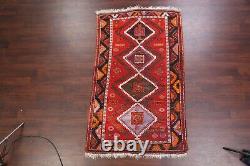 Antique Geometric Caucasian Kazak Russian Oriental Wool Rug Tribal Carpet 5'x8