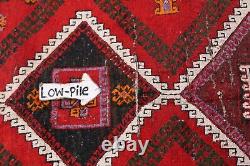 Antique Geometric Caucasian Kazak Russian Oriental Wool Rug Tribal Carpet 5'x8