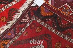 Antique Geometric Caucasian Kazak Russian Oriental Wool Rug Tribal Carpet 5'x8