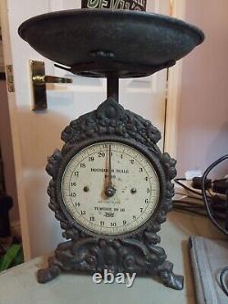 Antique Salter Kitchen Scales Household Scale No. 49 VINTAGE RETRO CAST IRON