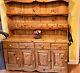Antique Vintage Farmhouse Pine Welsh Dresser Kitchen Dresser Cabinet