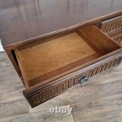 Antique Wooden Jacobean Dresser Sideboard Court Cupboard Buffet Cabinet Base