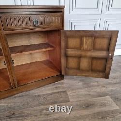 Antique Wooden Jacobean Dresser Sideboard Court Cupboard Buffet Cabinet Base