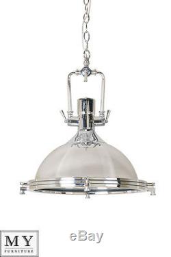 Anton-Large industrial retro pendant kitchen hallway light 40 cm