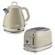 Ariete Vintage 1l Jug Kettle & 2 Slice Toaster Cream Set