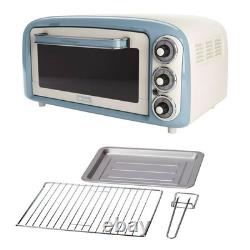 Ariete Vintage Kettle, Toaster & Mini Oven Blue Retro Kitchen Bundle UK