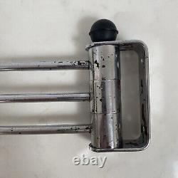 Atomic Sputnik Kitchen Tea towel Rail 1960's Chrome (M)