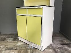 Awesome Retro Kitchen Larder With Extending Table Vintage Cupboard Cabinet