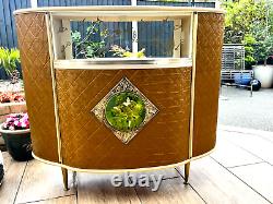 Barget Original -Vintage- Mid Century retro home cocktail bar