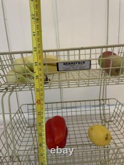 Beanstalk vintage metal storage/ racking