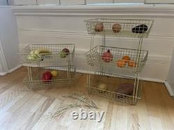 Beanstalk vintage metal storage/ racking