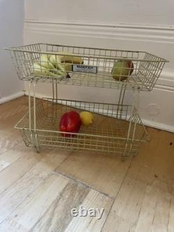 Beanstalk vintage metal storage/ racking