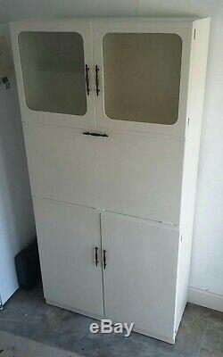 Beautiful Stylish Vintage Retro Kitchenette Cabinet Cupboard Unit Pantry Larder