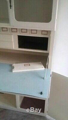 Beautiful Stylish Vintage Retro Kitchenette Cabinet Cupboard Unit Pantry Larder