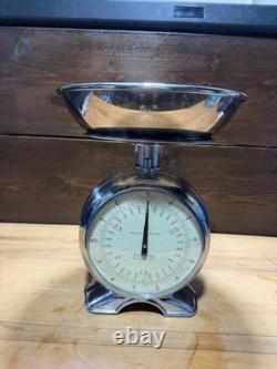 Bengt Ek Design Mechanical Household Scale and Clock Vintage Retro See Desc