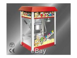 Brand New Popcorn Machine Popcorn Maker 220V 8oz With Stand Cycle Cart