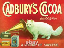 Cadbury's Cocoa Vintage Advertising Wall Sign (2 sizes Jumbo / Super Jumbo)