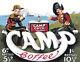 Camp Coffee Vintage Metal Wall Sign (2 Sizes Jumbo / Super Jumbo)